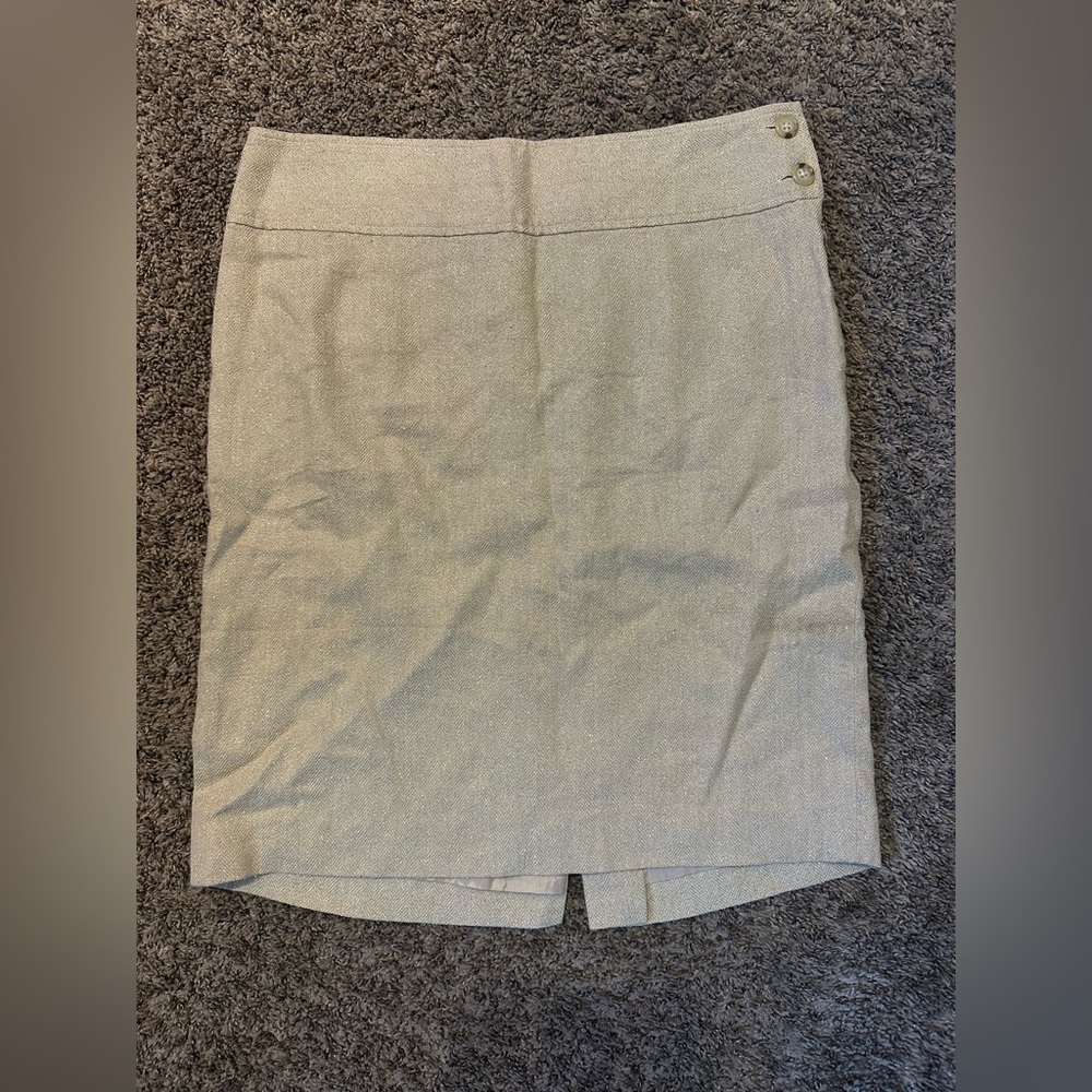 Ralph Lauren Classic Beige Pencil Skirt